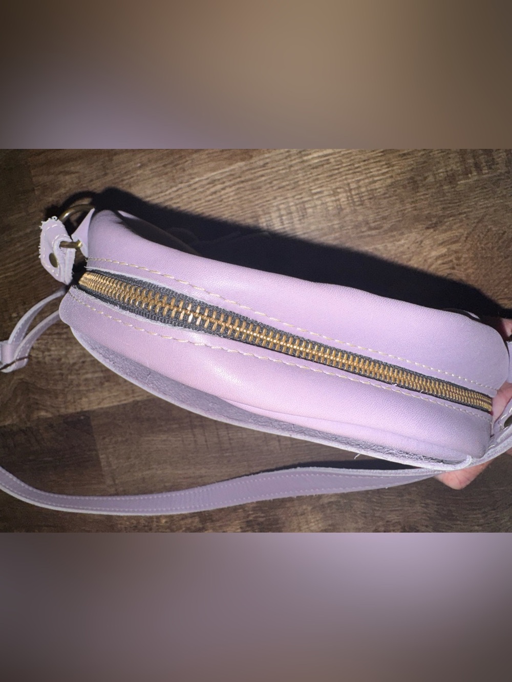 Portland Leather Goods Circle Crossbody bag - Picture 7 of 12